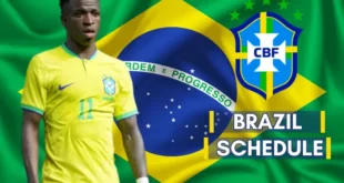 brazil football matches schedule in ist