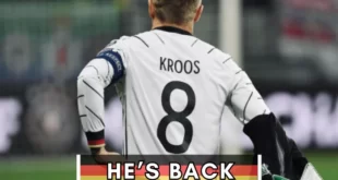 toni kroos back to germany for uefa euro 2024