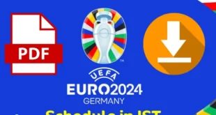 uefa euro 2024 schedule in ist
