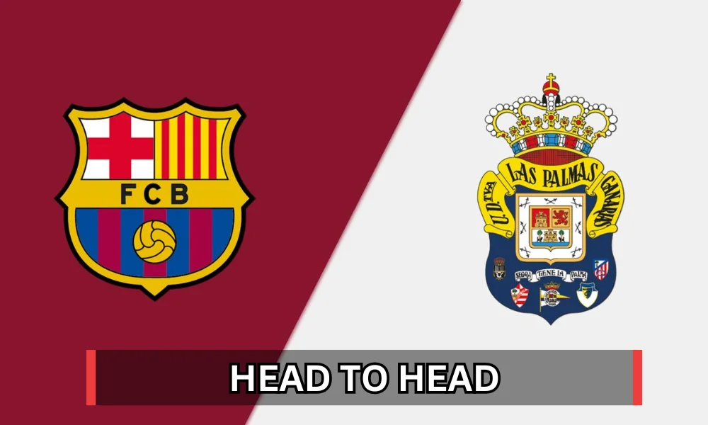 barcelona vs las palmas head to head
