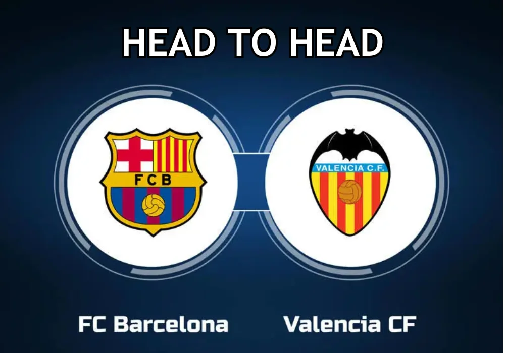 barcelona vs valencia head to head