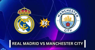 real madrid vs manchester city time, tv channels