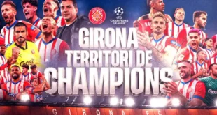 girona qualified for champions league